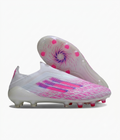 Crampon F50 2026 - Blanc/Rose Fluo