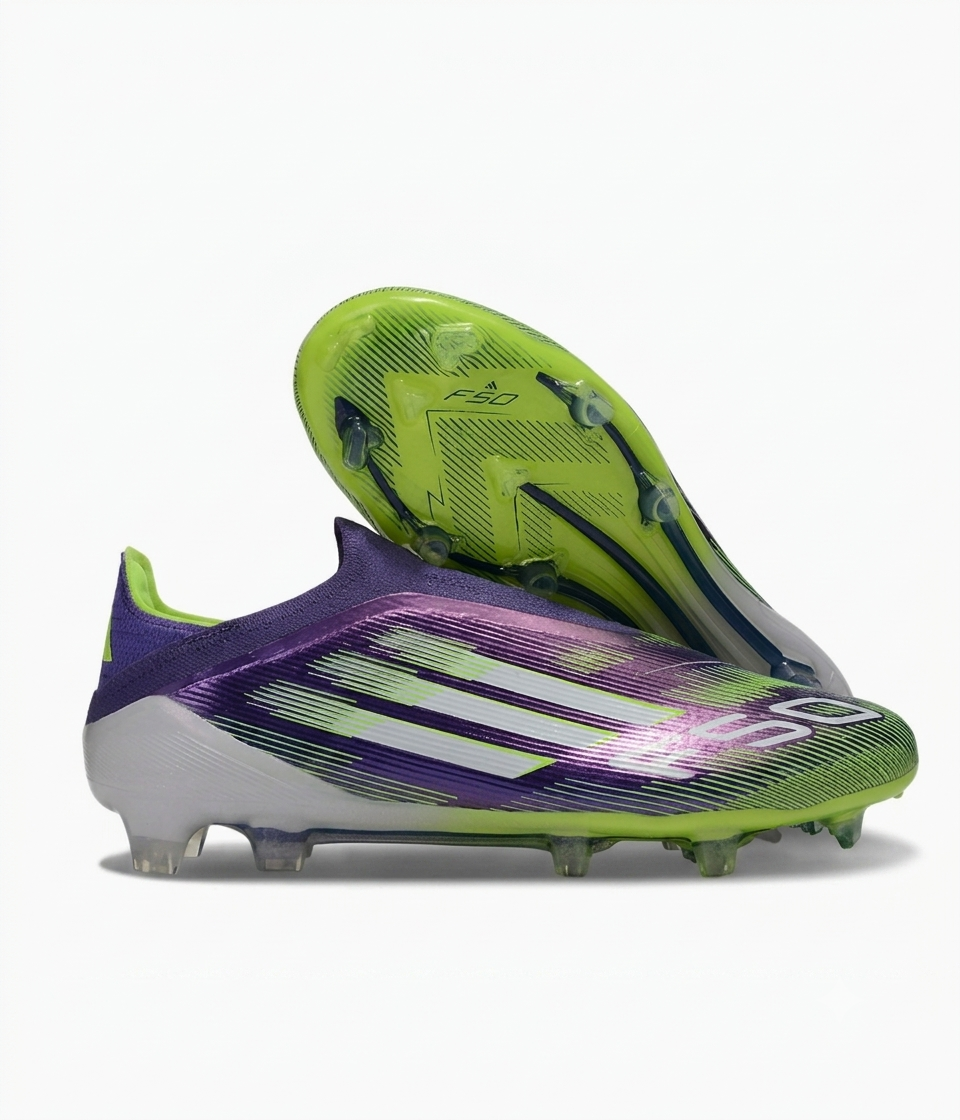 Crampon F50 2026 - Violet/Vert Fluo