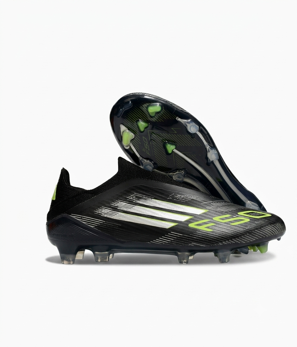 Crampon F50 2026 - Noir/Vert Électrique